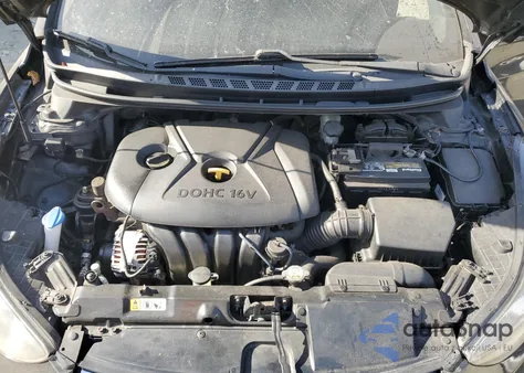 2013 Hyundai Elantra Gls from USA, damaged, VIN 5NPDH4AE5DH310407